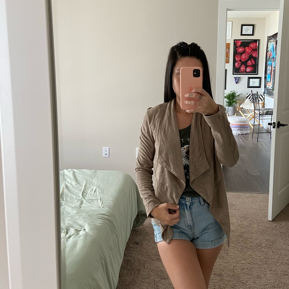Tan blazer